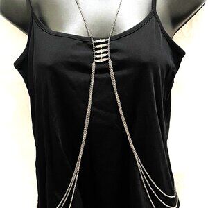 Trendy Multi-Chain Body Necklace